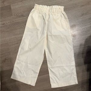 Cream Kids Bottoms